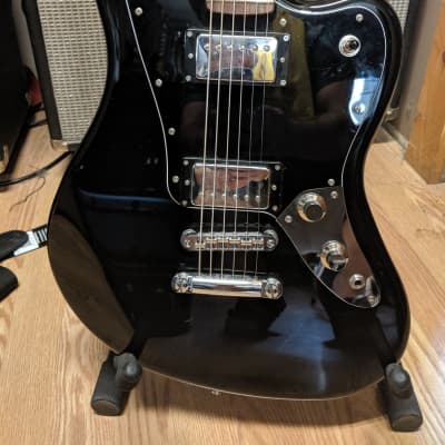 Fender Jaguar Baritone Special HH Black | Reverb