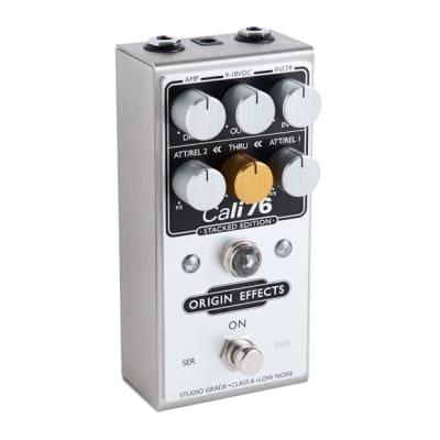 Origin Effects Cali76 Stacked Edition Compressor - Silver [New] image 5