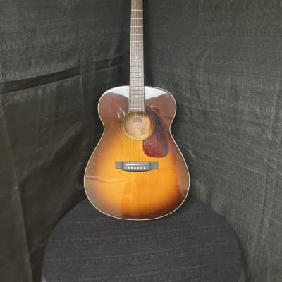 Morris MF-256TS - burst finish acoustic guitar | Reverb