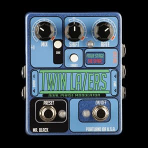 Mr. Black Twin Lazers Stereo Phase Shifter 