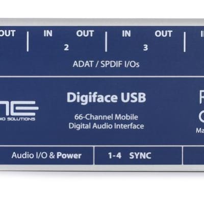 RME Digiface USB Portable Digital Audio Interface (DigifaceUSBd