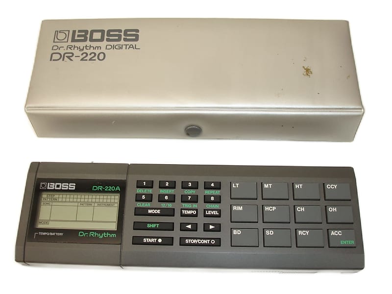 Boss Dr-220A Dr. Rhythm Drum Machine Sequencer