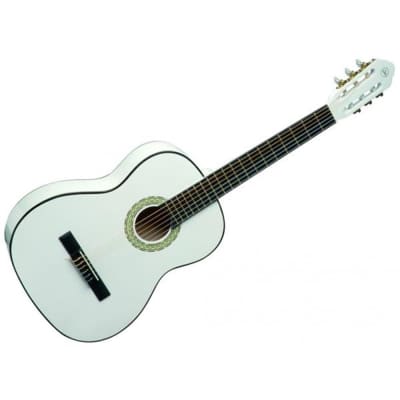 Eko CS10 White 4/4 Classical Guitar imagen 2