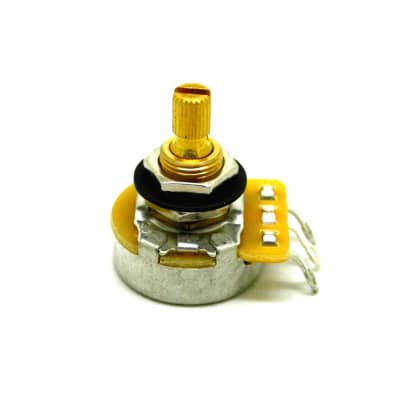CTS 250K A250K LOGARITHMIC AUDIO POTENTIOMETER 24mm FOR SINGLE COIL & P90 for sale