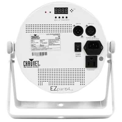Chauvet DJ EZpar 64 RGBA Battery Power SlimPar Portable Par LED Wash Light White image 7