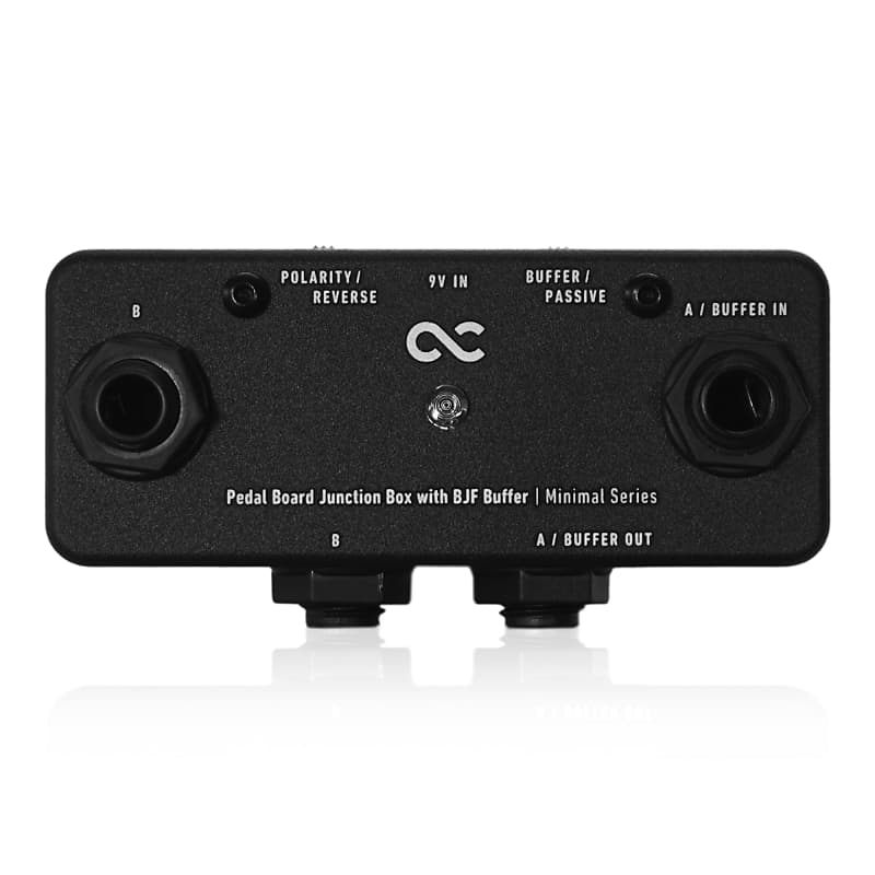 One Control Minimal Series Pedal Board Junction Box with BJF Buffer  OC-M-JBBUF - Effects Pedal for Electric Guitar - NEW!