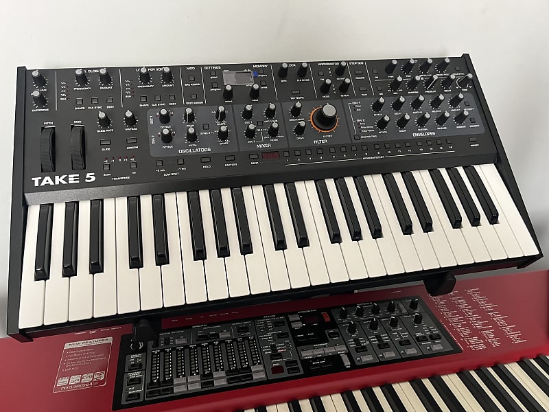 Sequential Take 5 44-Key 5-Voice Compact Polyphonic Synthesizer 2021 - Present - Black image 1