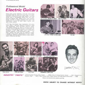 Vintage 1969 Danelectro Coral Guitars Full Line Catalog Hornet Sitar Amps image 5