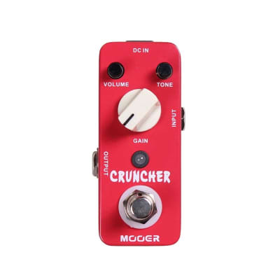 Mooer Cruncher Hi-Gain Distortion pedal for sale
