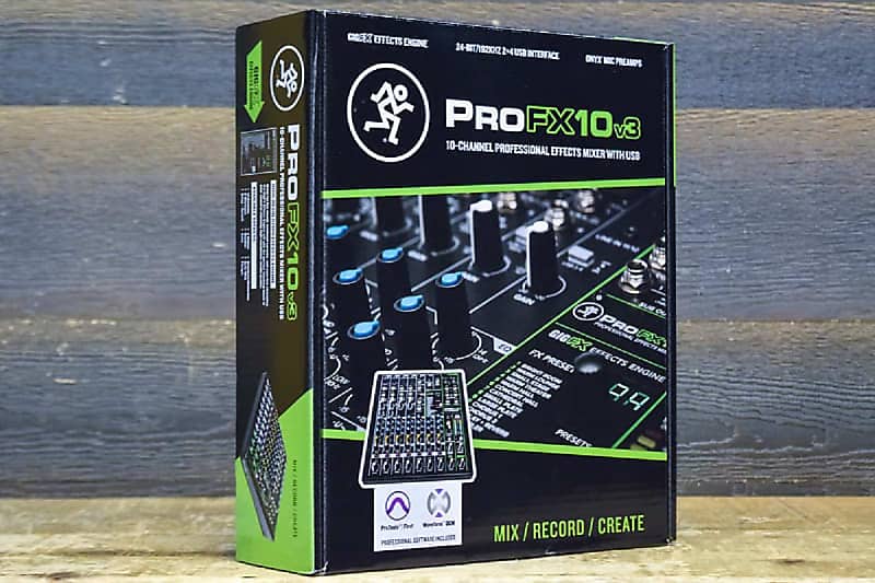 Mackie PROFX10V3 10 Channel Effects Mixer with USB (Store display unit) image 1
