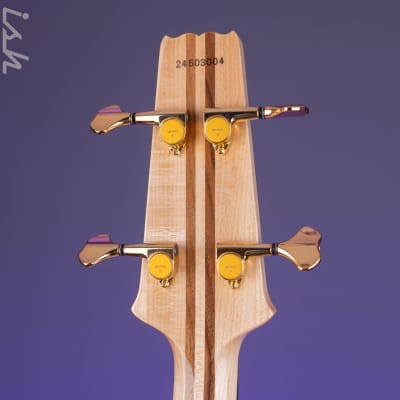 Aria Pro II SB-1000 4-String Bass Natural Oak image 10