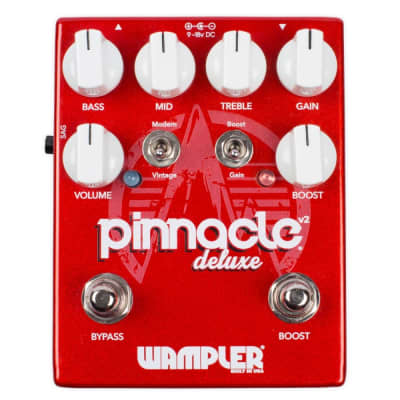 Wampler Pinnacle Deluxe v2 Overdrive Pedal for sale