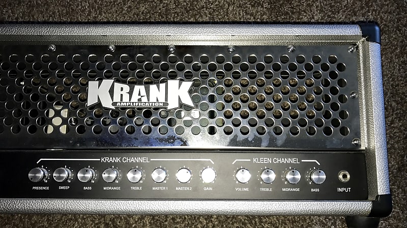 Krank Rev revolution series 1 one 100 watt tube guitar amp head made in the  USA