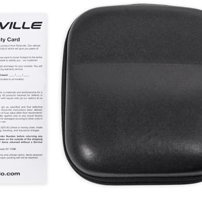 Rockville PRO-M50 Studio Headphones with Detachable Coil Cable, Case+Extra Ear Pad image 7