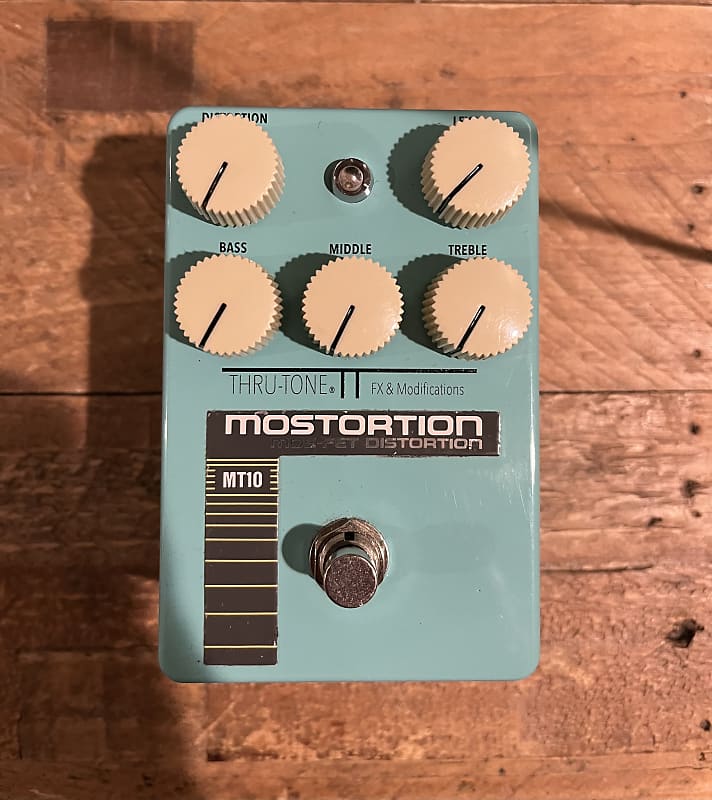 Thru-Tone Rehoused Vintage Ibanez Mostortion MT-10 | Reverb UK