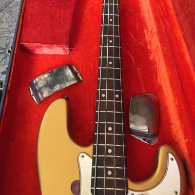 Fender Precision Bass 1965 Faded Shoreline Gold image 15