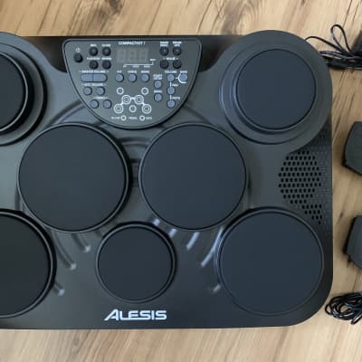 Alesis CompactKit 7 7-Pad Portable Tabletop Drum Kit | Reverb