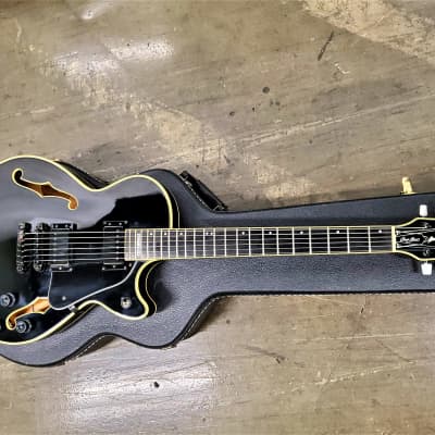 1991 Ibanez GB30 Semi-Hollow Body Guitar Black Finish George Benson Model RARE! image 1