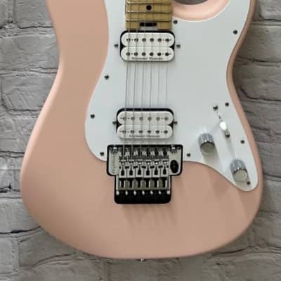 Charvel Pro-Mod So-Cal Style 1 HH FR M, Maple Neck, Satin Shell Pink  8.4LBS image 2