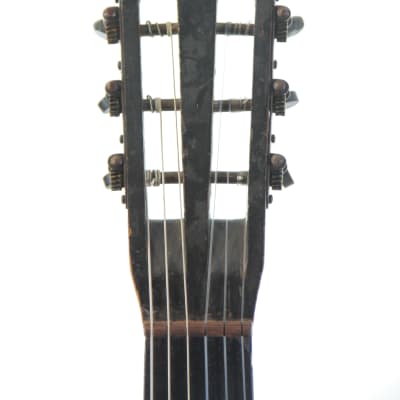 French romantic guitar 1860 Coffe Goguette, Hyppolite Colin, Roudhloff, Rene Lacote, Petitjean style - check video! image 5