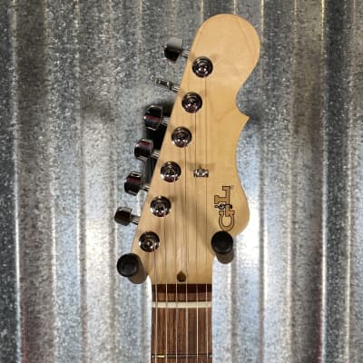 G&L USA BTO Skyhawk HH Vintage Natural Frost Guitar & Bag #9137 image 4