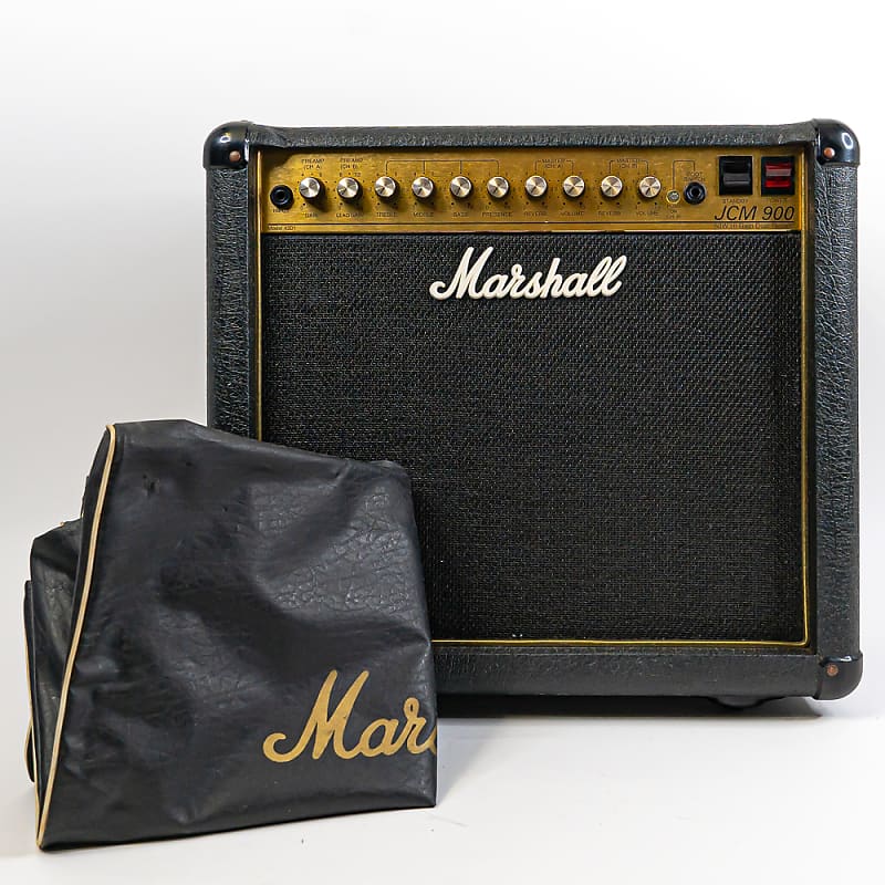 Marshall JCM 900 Model 4501 50-Watt Hi Gain Dual Reverb 1x12 Combo | Reverb