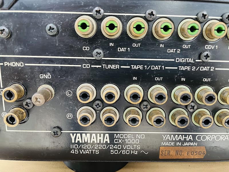 ヤマハコントロールアンプｃｘ１００００ YAMAHA CX-10000 CONTROL AMPLIFIER ANNIVERSARY 100V 100TH AS