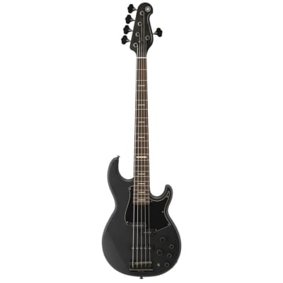 Yamaha BB735A BB 700 Series Bass Guitar, 5-String, Matte Translucent Black for sale