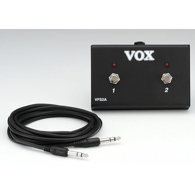 VOX VFS2A Fussschalter mit LED, zweifach Hochwertiges Zubehör für Verstärker. image 1