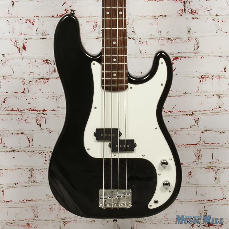 2005 Squier Affinity P-Bass Black x8046 (USED) | Reverb