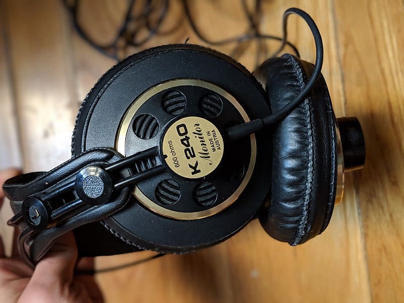 Vintage AKG K240 600 Ohm made in Austria studio/mixing headphones