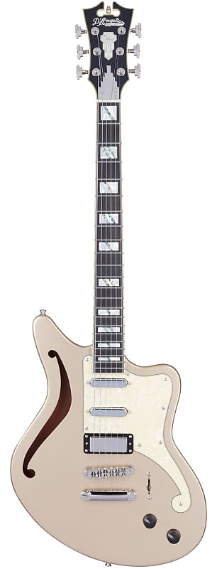 D'Angelico Deluxe Series Bedford SH Electric Guitar With USA Seymour Duncan Pickups & Stopbar Tailpi image 1