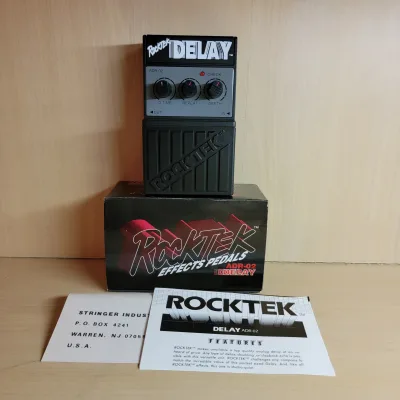 Rocktek ADR-02 Delay Guitar Effect Pedal NOS Store Demo Excellent Condition W/ Original Packaging for sale