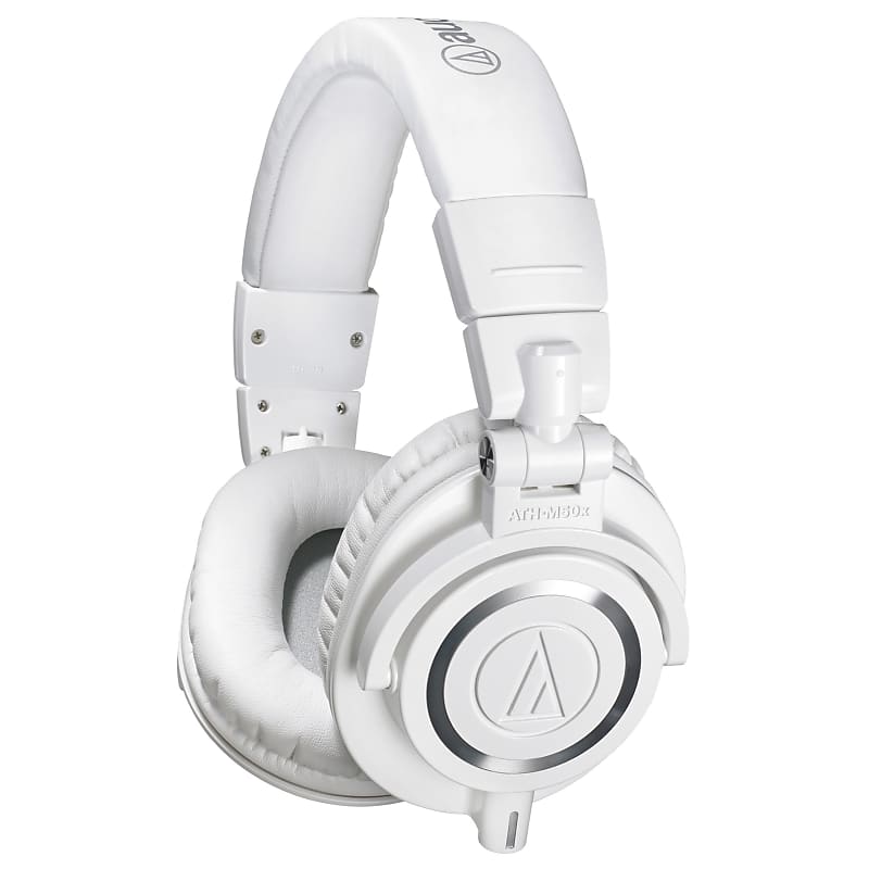 Audio-Technica ATH-M50x Headphones, White image 1