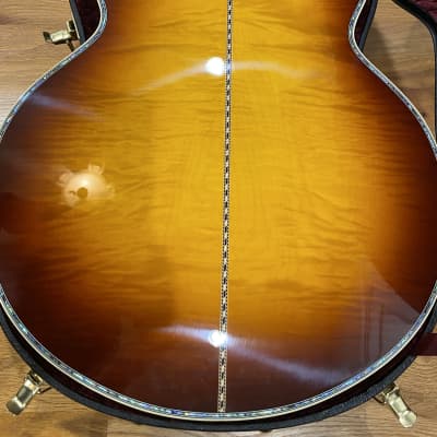 Gibson J-200 Double Vine Custom Shop 2019 Sunburst image 5