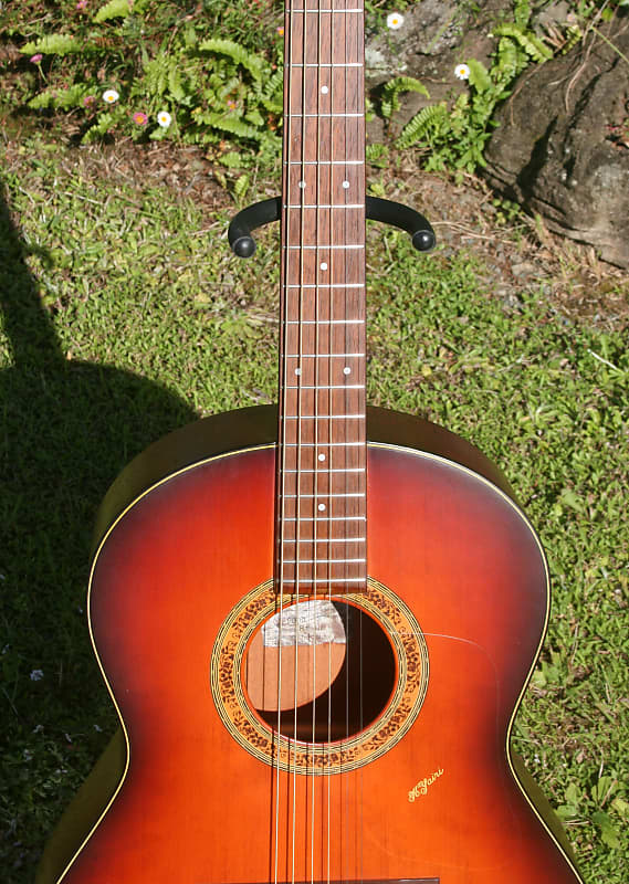 Yairi R1-RB OOO size Acoustic Guitar 2000 Sunburst+ Yairi Hard