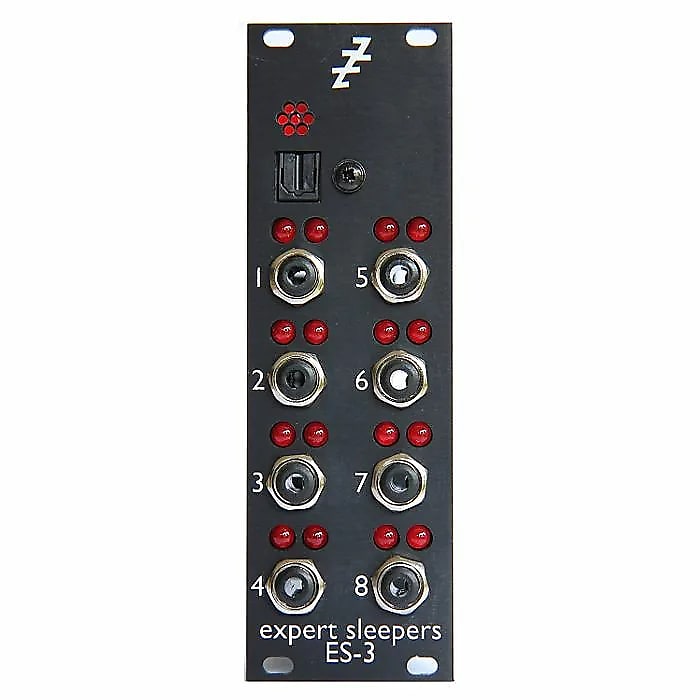 Expert Sleepers ES-3 MK3 Lightpipe / CV Interface Eurorack Synth Module |  Reverb