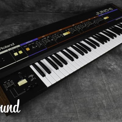 Roland JUNO-6 Polyphonic Synthesizer W/ Hard Case in Excellent Condition image 2
