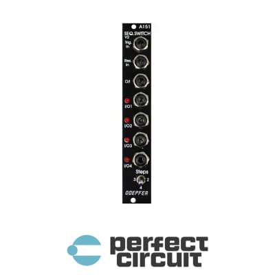 Doepfer A-151 Quad Switch モジュラーシンセ Doepfer A-151 Quad Switch | ユーロラック・モジュラーシンセ