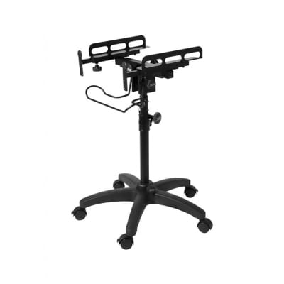 On-Stage Stands MIX-400 V2 Mobile Equipment Stand w/ Locking Caster Rolling Base image 1