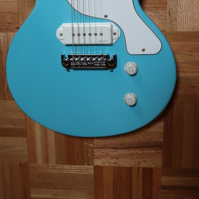 Harley Benton DC-Junior FAT Neck Benton Blue 2021 Amazing