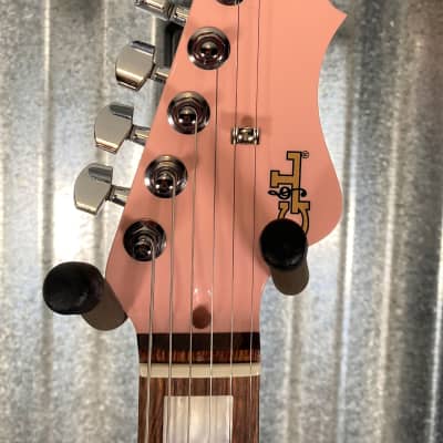 G&L USA Doheny Shell Pink Guitar & Case #7260 image 5