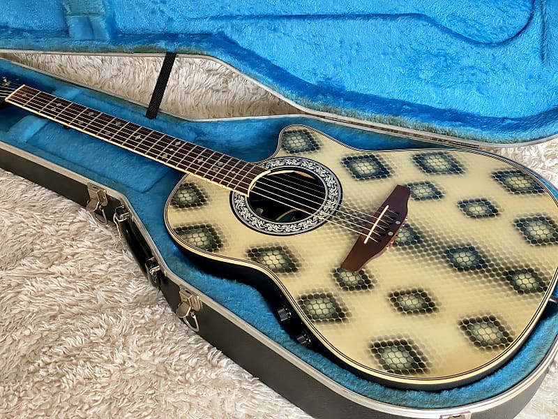 Vintage Ovation CC-57 Antigua/Snakeskin Acoustic Electric