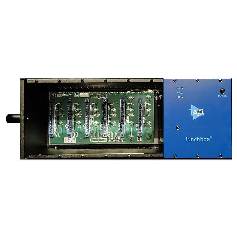 API 500-6B HC Lunchbox 6-Slot Powered 500 Series Frame image 1