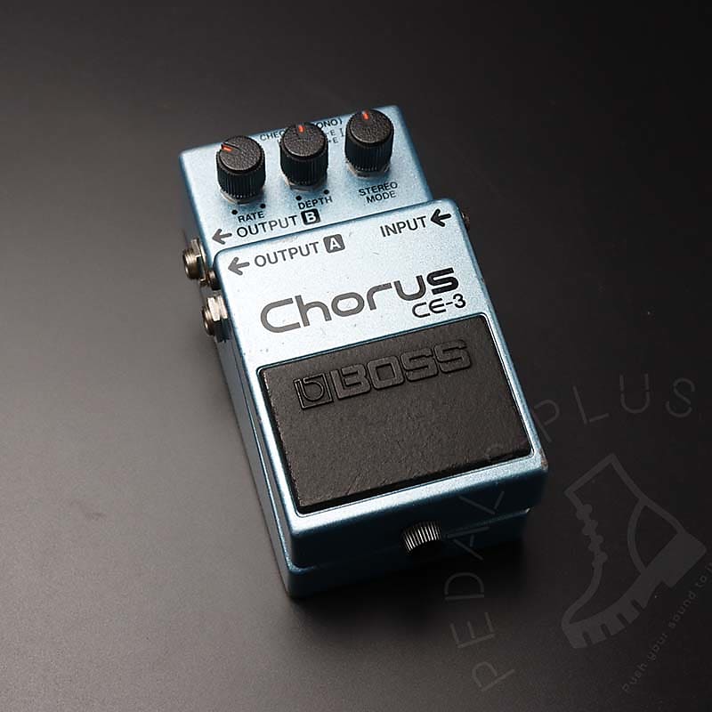 Boss CE-3 Chorus (Black Label) 1982 - 1984 - Blue