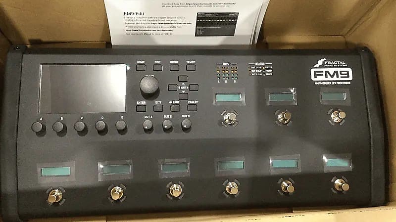 Fractal Audio FM9 Mark II Amp Modeler / FX Processor | Reverb