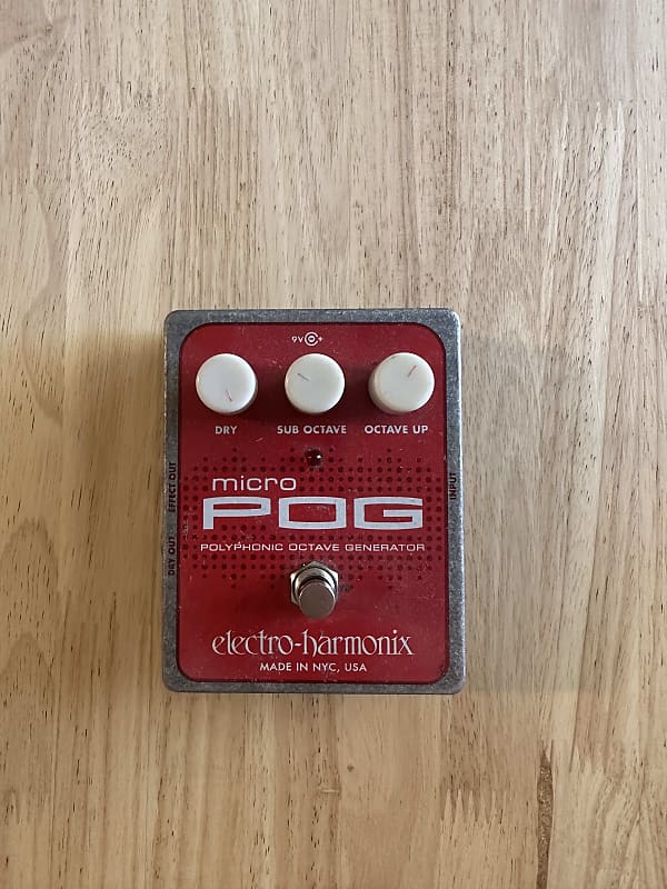 ElectroHarmonix Micro POG Polyphonic Octave Generator 2007 Reverb