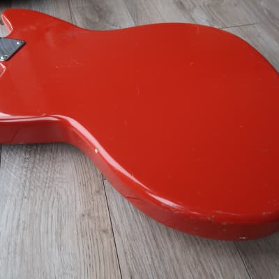 Fender  Jagstang 1996 Fiesta Red Loaded body Japan image 11