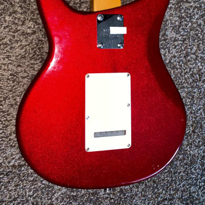 Vintage 1980’s Washburn Force 30 Tele  electric made in japan 1983 Red image 5