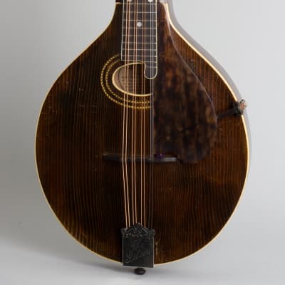 Gibson  Style H-1 Carved Top Mandola (1918), ser. #48206, original black hard shell case. image 3